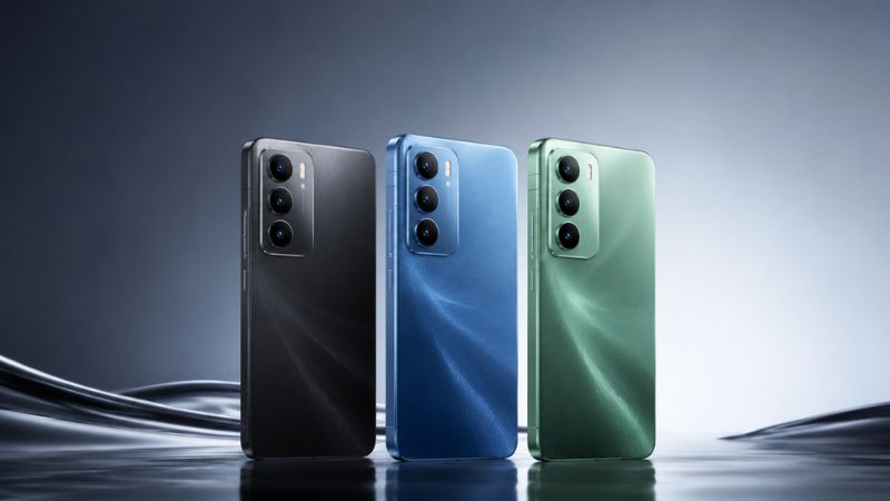 Realme C85 5G stylish colour options and rear design