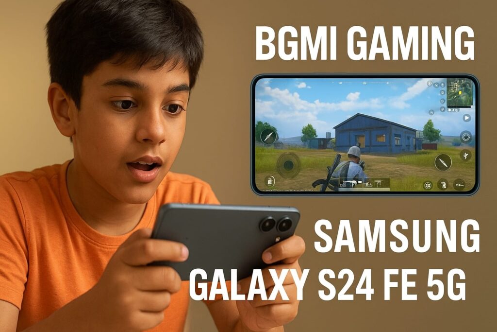 Samsung Galaxy S24 FE 5G BGMI gaming review main image