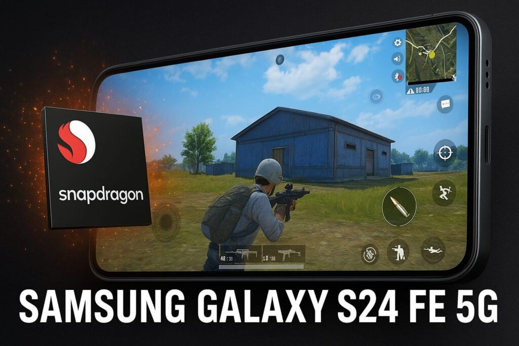 Samsung Galaxy S24 FE 5G processor and gaming performance close-up