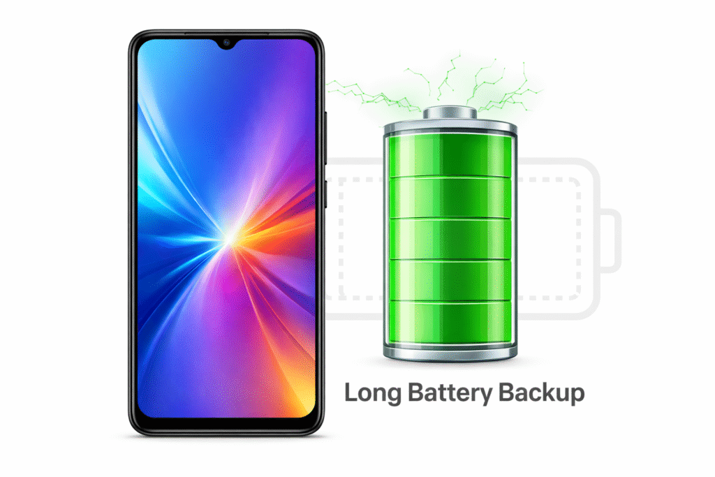 POCO M8 5G long battery backup