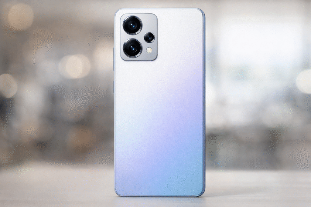 Redmi Note 15 back panel design and build quality