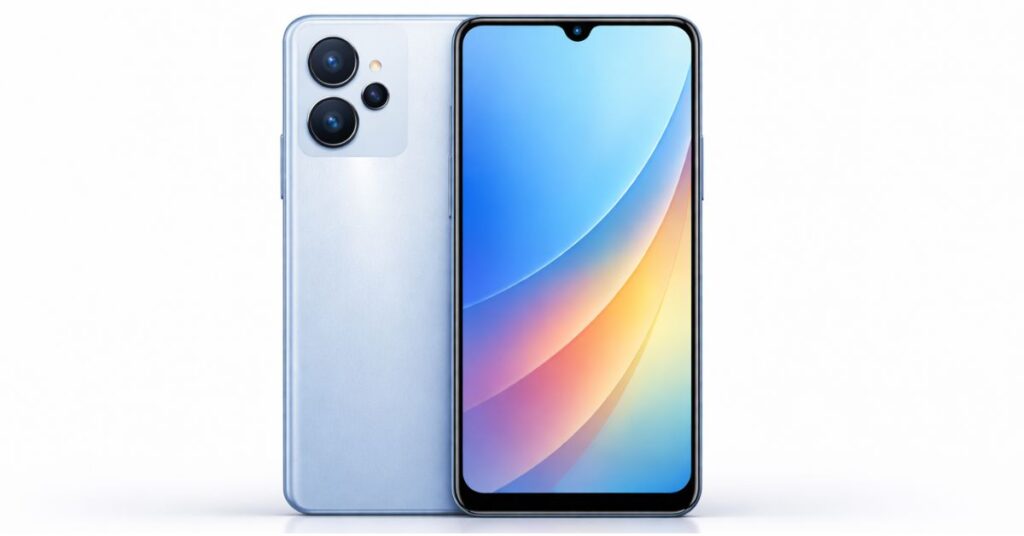  Narzo 100 Lite 5G smartphone design front and back view