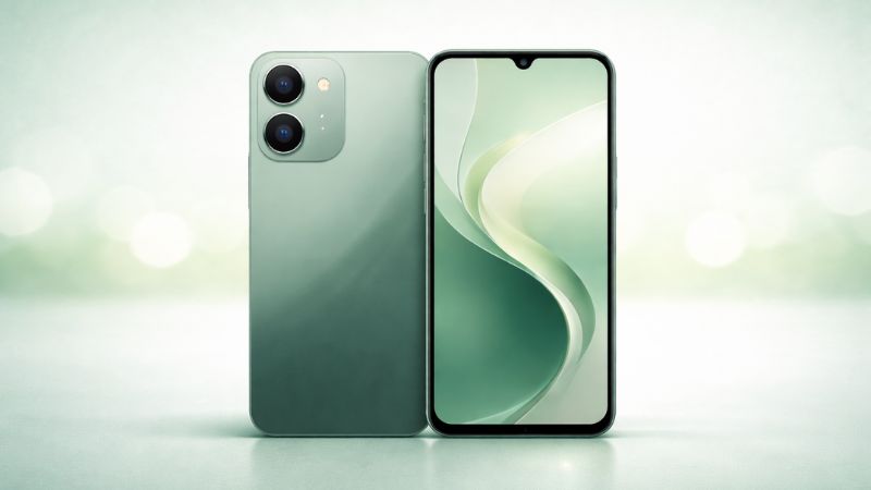 Vivo Y05 design and display premium look