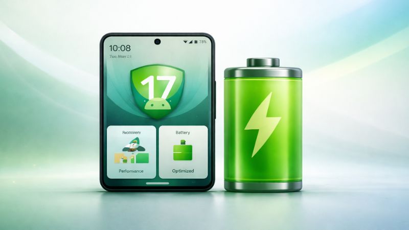Android 17 performance and battery optimization improvements