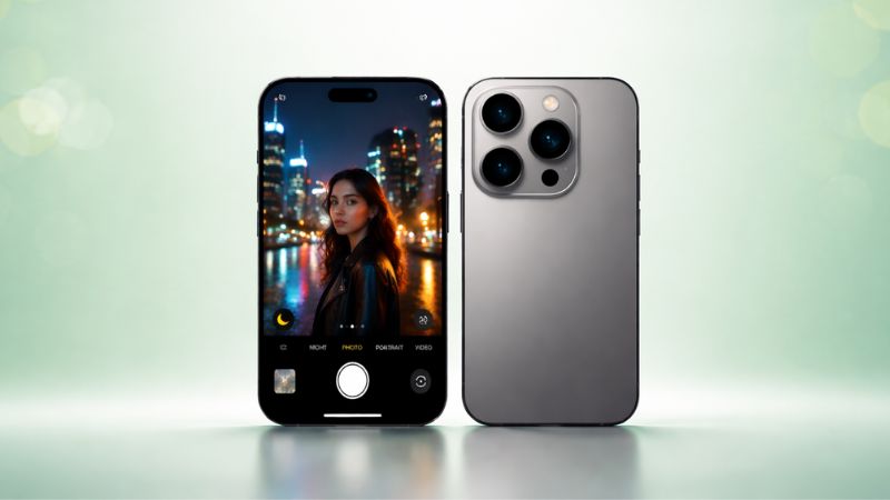 smartphone camera low light photography sample