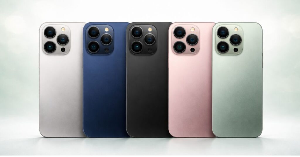 iPhone 18 Pro new color options concept render