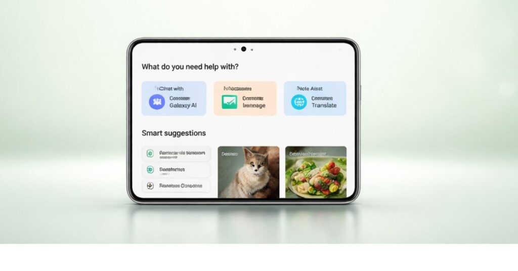 Samsung One UI 8.5 AI smart features interface