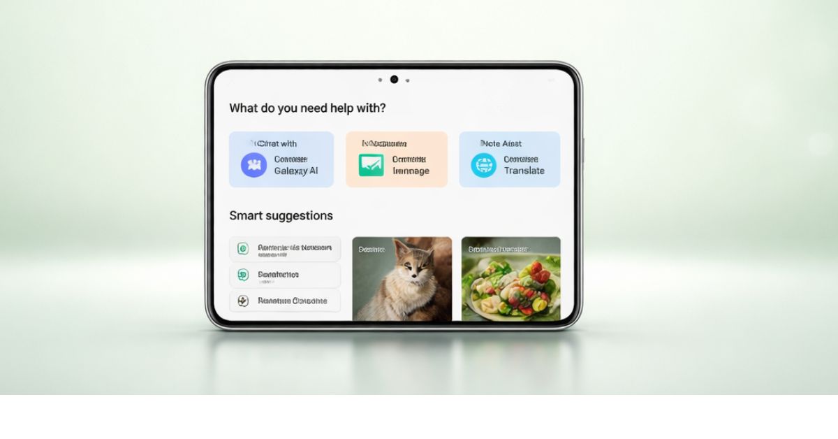 Samsung One UI 8.5 AI smart features interface