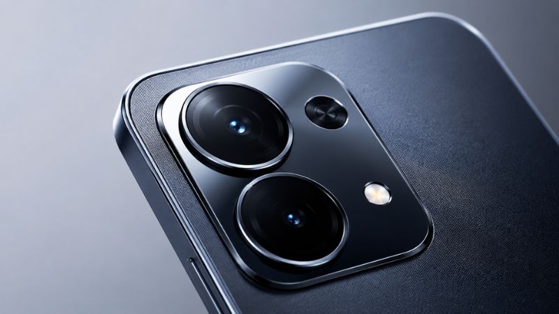 rear camera module close-up design