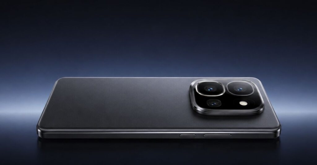 iQOO Neo 10 premium back design with matte finish and large camera module