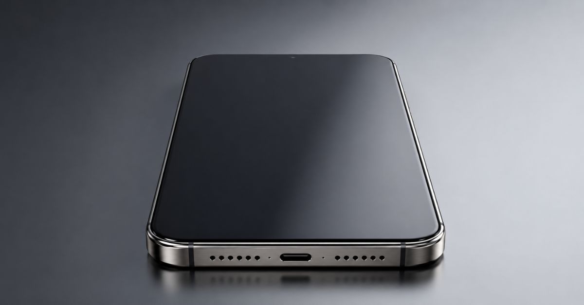 iPhone 18 Pro CAD render showing slim bezels and refined design