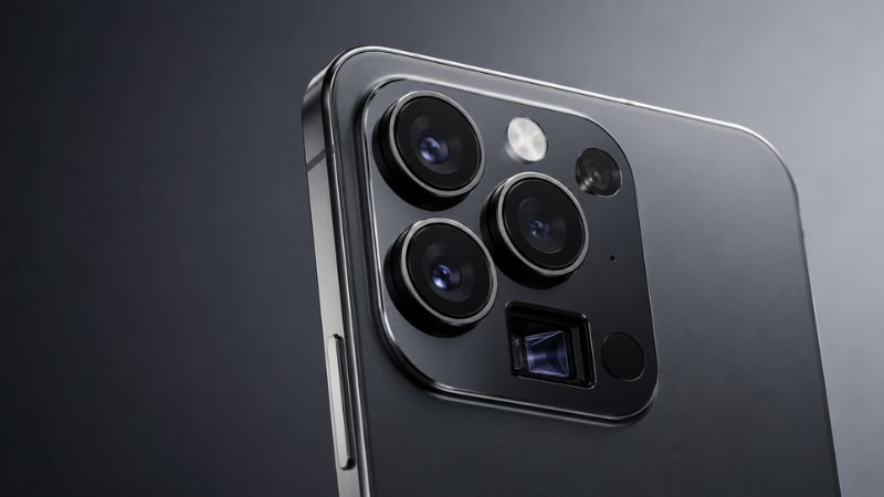 iPhone 18 Pro camera module leak with periscope lens setup