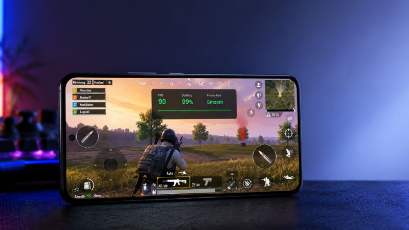 OnePlus 13R BGMI smooth FPS gaming performance