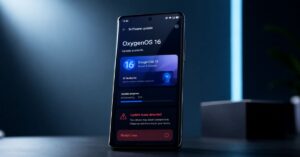 OnePlus OxygenOS 16 update issues and restart problem on smartphone