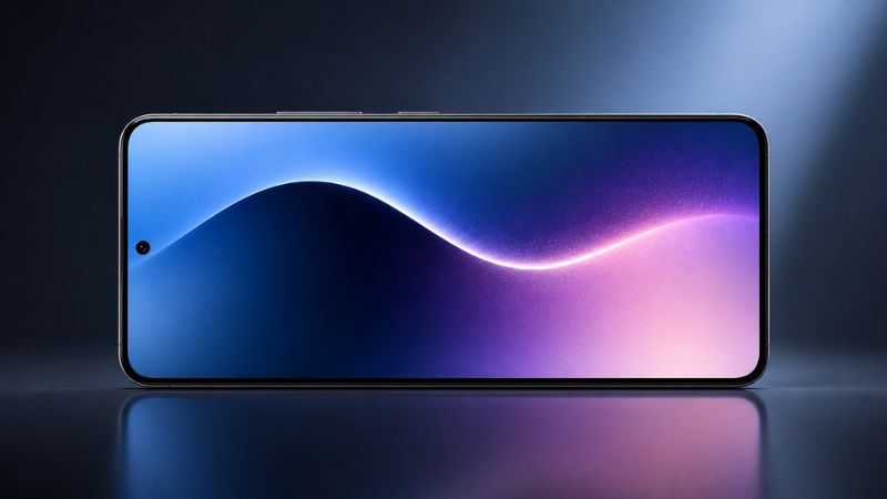 Samsung Galaxy S26 AMOLED display with thin bezels and high refresh rate