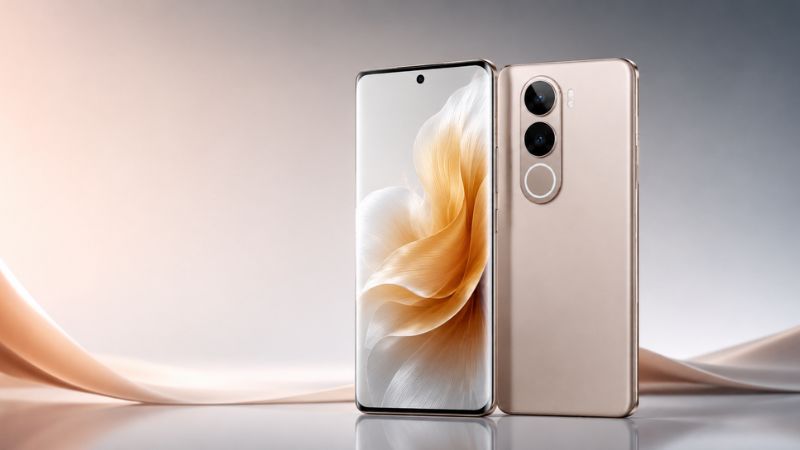 Vivo Y400 5G premium design and curved display
