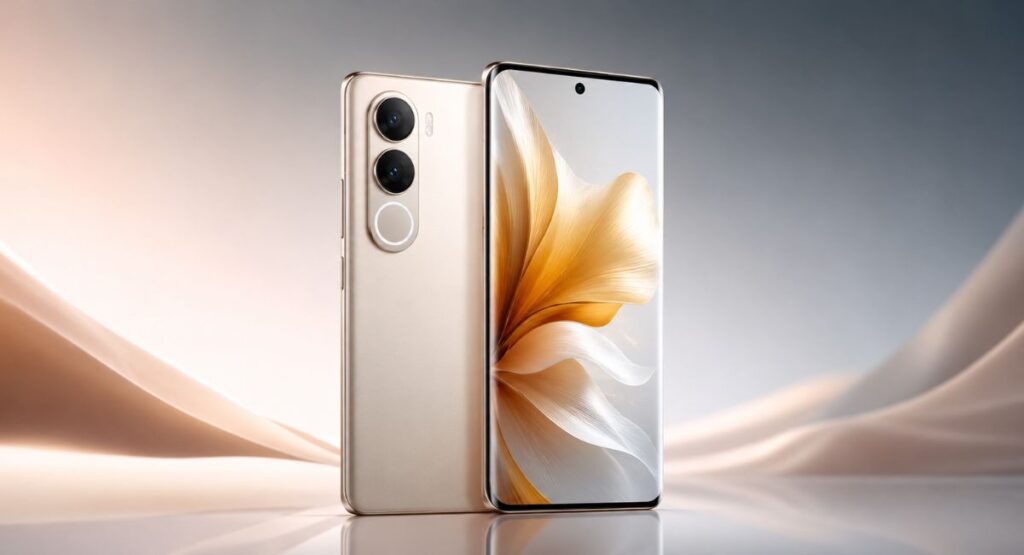 Vivo Y400 5G premium design and curved display